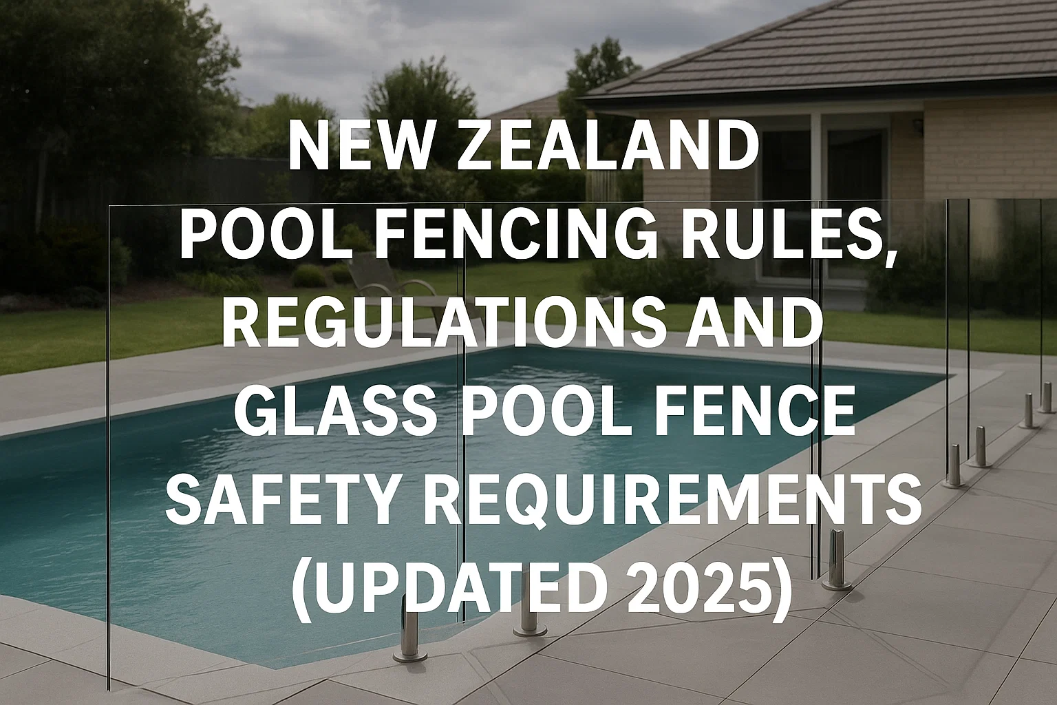 New Zealand Pool Fencing Rules, Regulations and Glass Pool Fence Safety Requirements (Updated 2025)