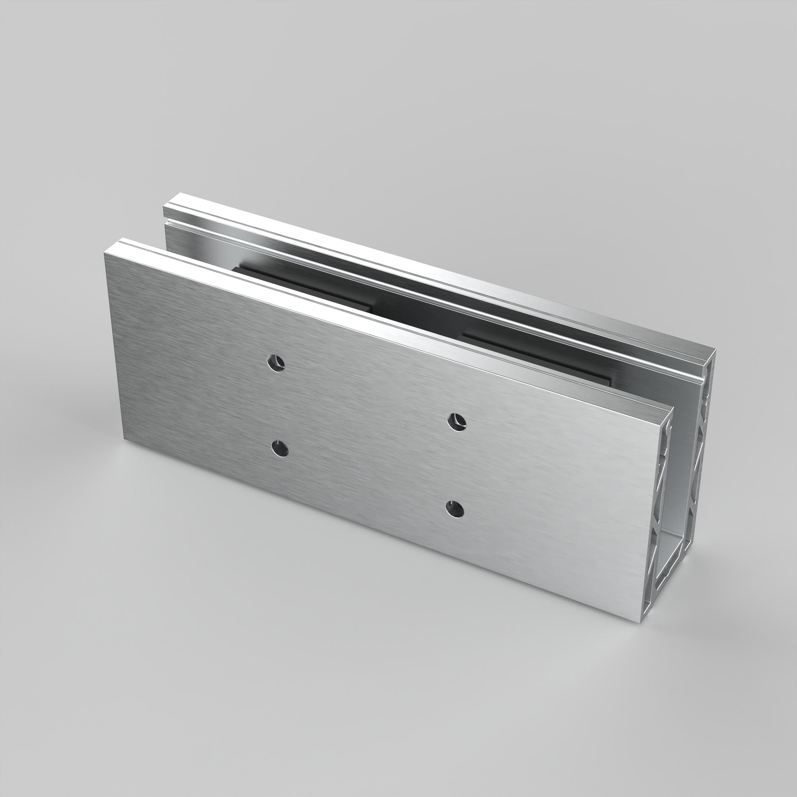 Top Mounting Aluminium Channel Block Set