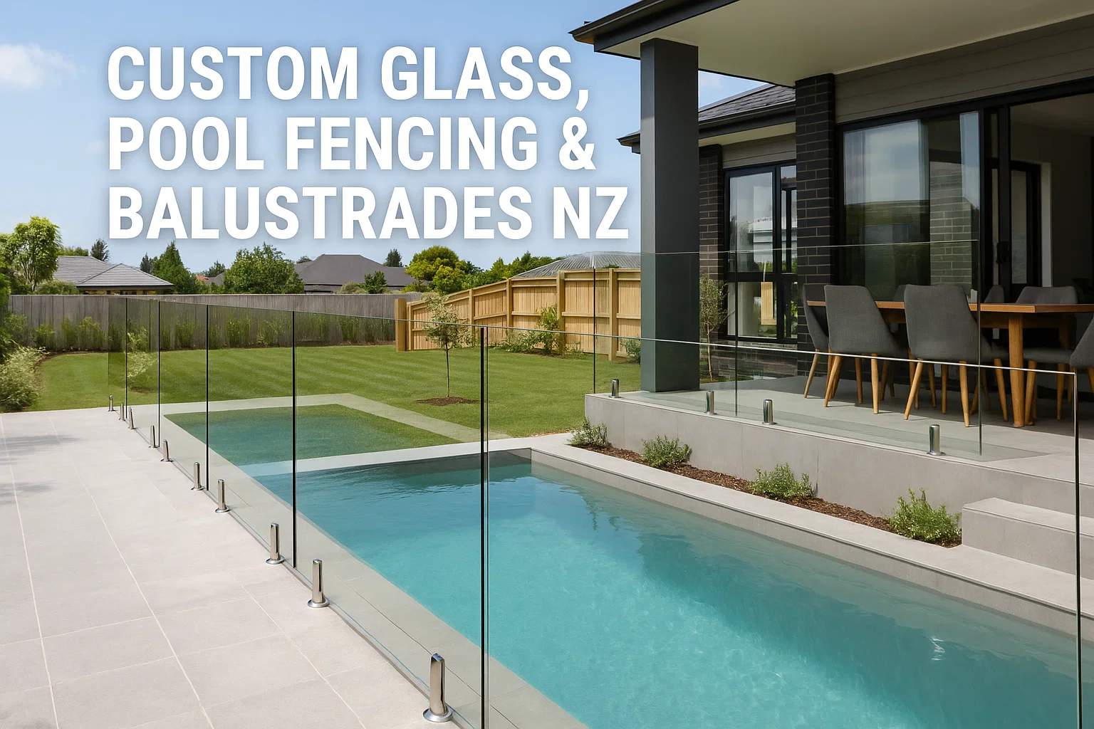 Custom Glass, Pool Fencing & Balustrades NZ
