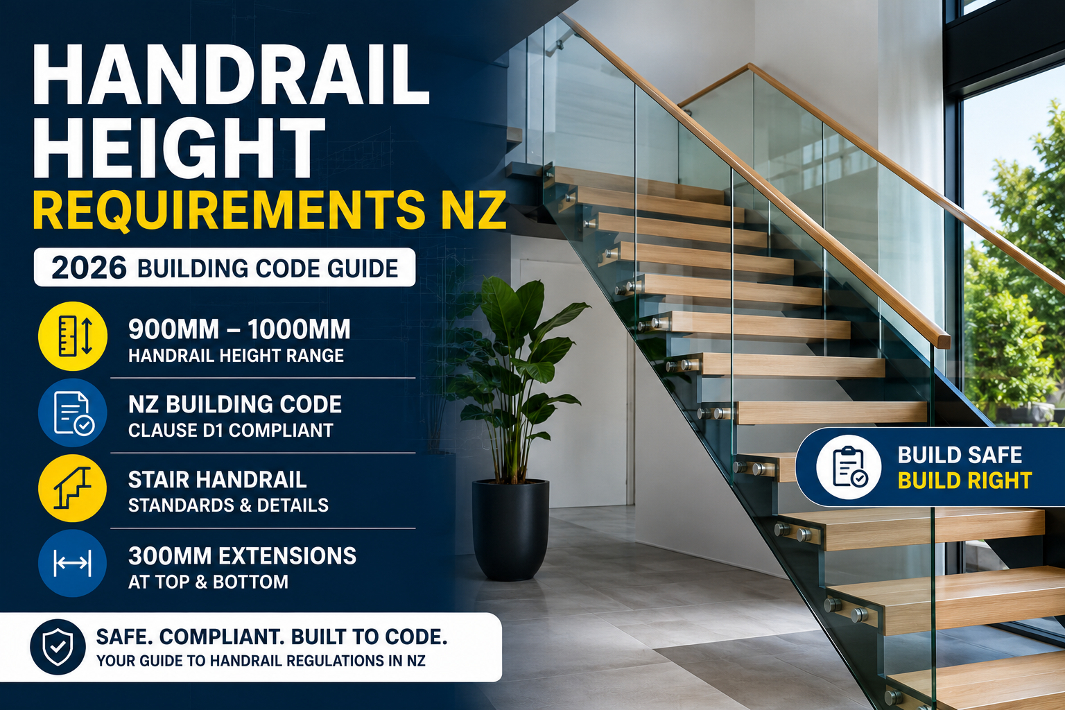 Handrail Height Requirements NZ (2026 Building Code Guide)